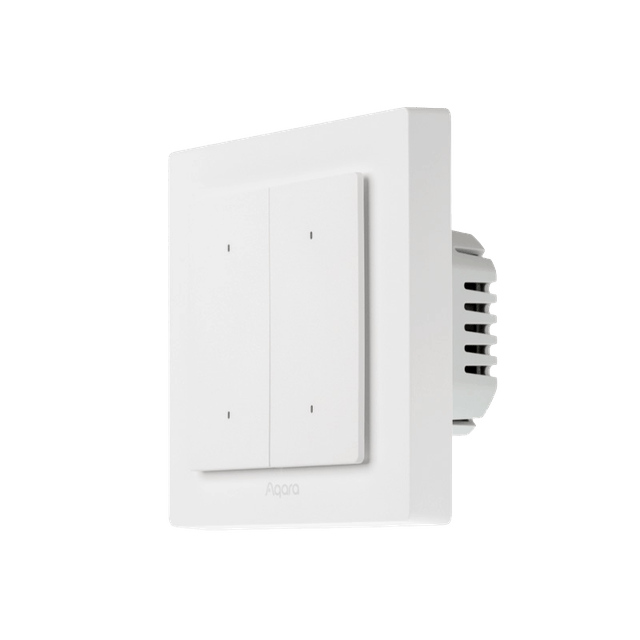 Aqara Light Switch H2 EU 4 Buttons 2 Channels White