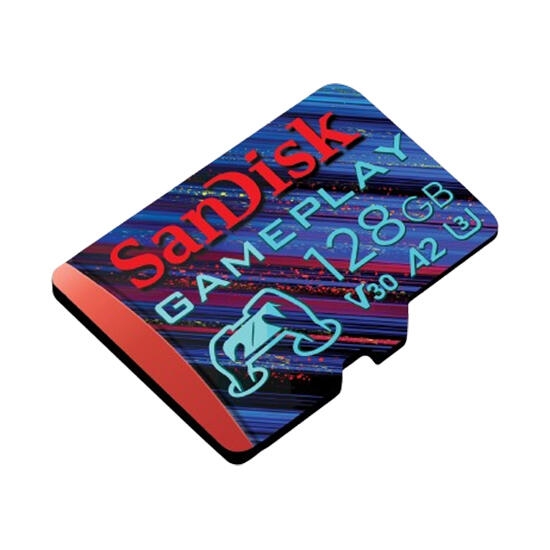 SanDisk 128GB GamePlay MicroSD Card 190MB/S V30/4k Class 10 SDSQXAA-128G-GN6XN