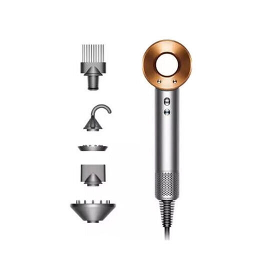 Dyson Supersonic Hair Dryer HD07 Diffuser Without Gift Box Nickel/Copper