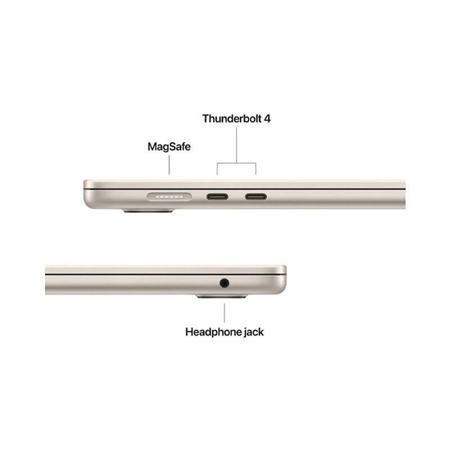 Apple Macbook Air 13 inch 2026 MDHA4RU/A M5 Chip 10c CPU 8c GPU 16GB/512GB SSD Starlight