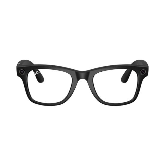 RayBan Meta WayFarer RW4008 Shiny Black/Clear