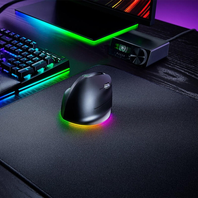 Razer Gaming Mouse Pro Click V2 Vertical Ed RZ01-05250100-R3G1 Black