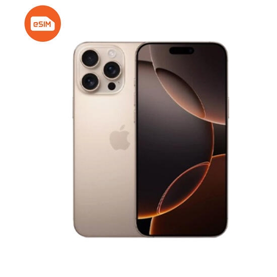 Apple iPhone 16 Pro Max e-SIM Only | 256GB Desert Titanium