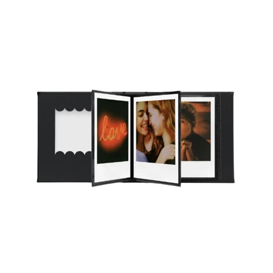 Polaroid Scalloped Photo Album Small Black