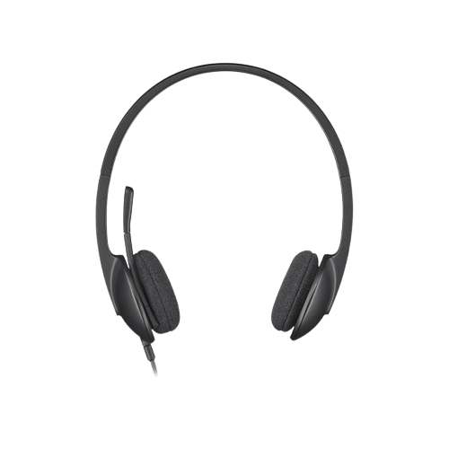 Logitech Corded Stereo Headset H340 Black