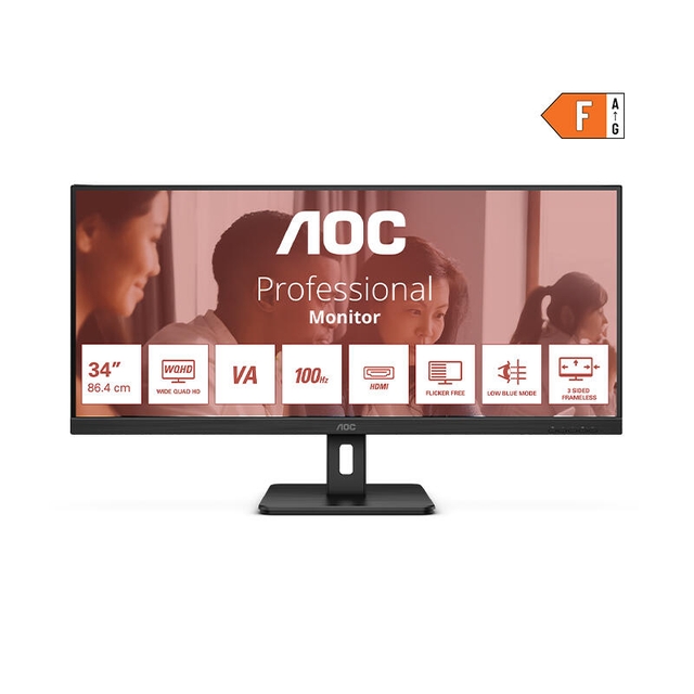 AOC U34E2M 34 Black