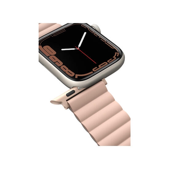 Uniq Revix Premium Edition Reversible Magnetic Apple Watch Strap 41/40/38Mm Canary Yellow/Ivory