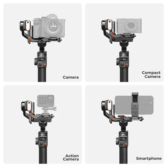 Hohem Gimbal For Cameras ISteady MT2 Kit Black