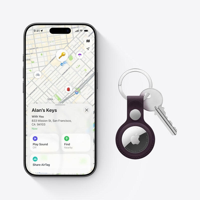 Apple AirTag 2 White 4 Pack 
