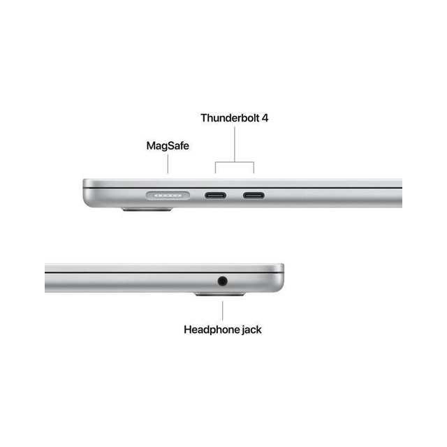 Apple Macbook Air 15 inch 2026 MDV94RU/A M5 Chip 10c CPU 10c GPU 16GB/512GB Silver