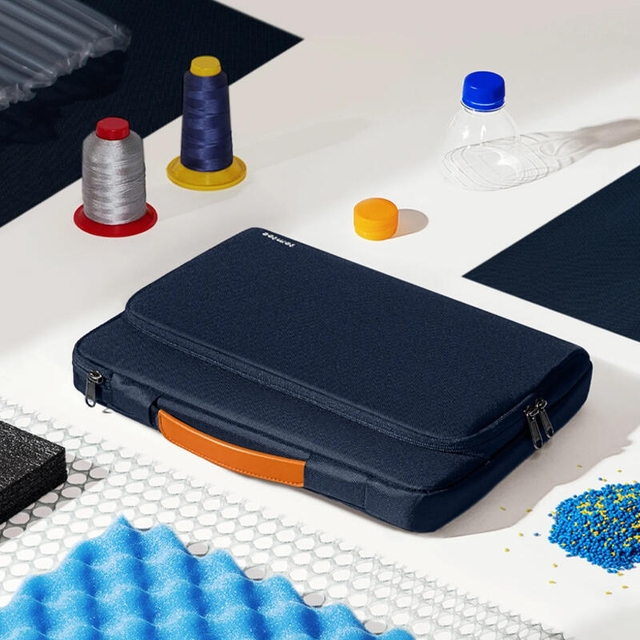 Tomtoc Defender A14 Laptop Briefcase 13 A14C2B2 Navy Blue