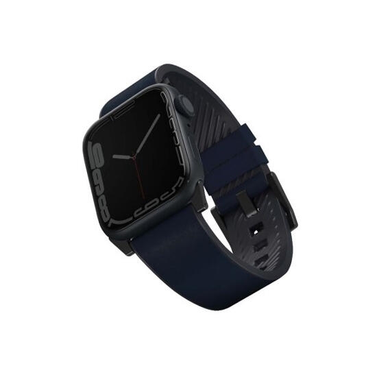 Uniq Straden Waterproof Leather Hybrid Apple Watch Strap 45/44/42Mm Brown