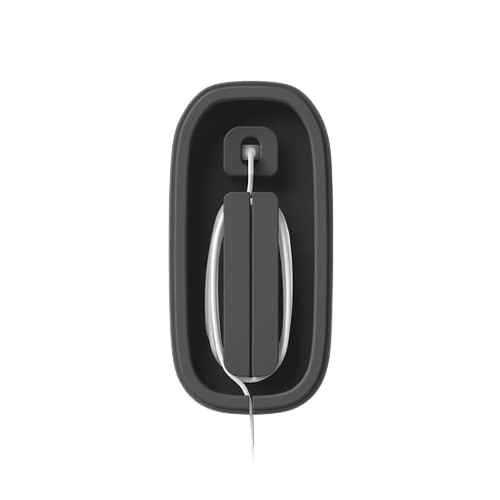 Uniq Nova Compact Magic Mouse Charging Dock With Cable Loop Dark Grey