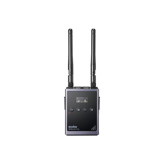 Godox UHF Wireless Microphone System WMicS1 Pro Kit2 Black