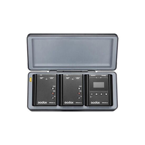 Godox UHF Wireless Microphone System WMicS2 Kit 2 Black