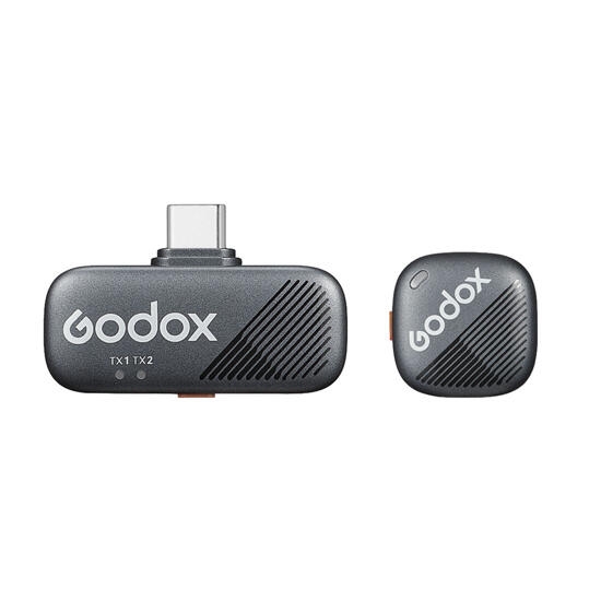 Godox 2.4GHz Wireless Microphone System Cube-SC Kit1 Black