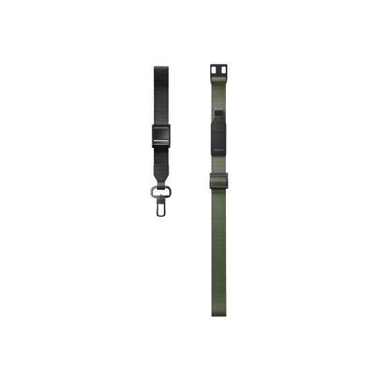Uniq Vista Duo 2-In-1 Lanyard And Hand Strap Char/Lamber