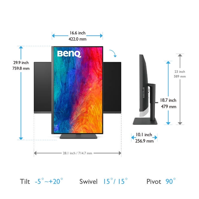 BenQ PD3205U 9H.LKGLA.TBE
