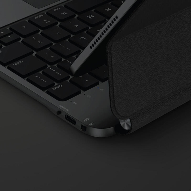 Uniq Venno Pro Magnetic Smart Keyboard Folio Apple iPad 11th Gen Graphite Black
