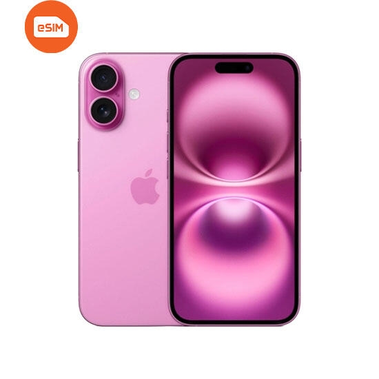 Apple iPhone 16 e-SIM Only | 128GB Pink