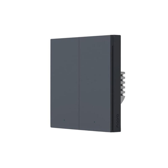 Aqara Smart Wall Switch H1 EU With Neutral Double Rocker White