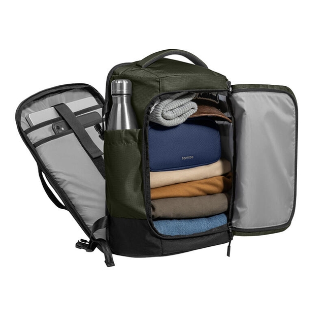 Tomtoc Navigator T66 Liteway Travel Backpack 17 T66M1T1 Green
