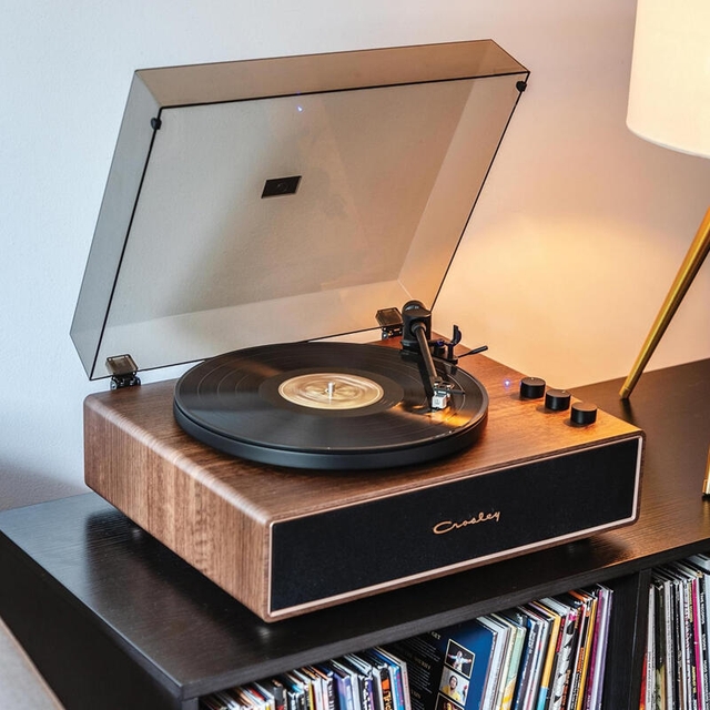 Crosley Stave Record Player Black
