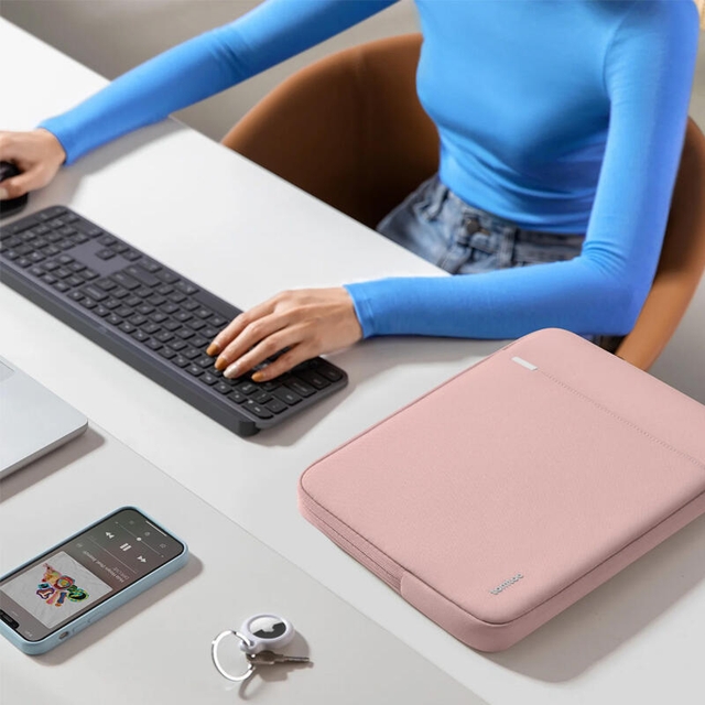 Tomtoc Defender A13 Laptop Sleeve 13 A13C2P1 Pink