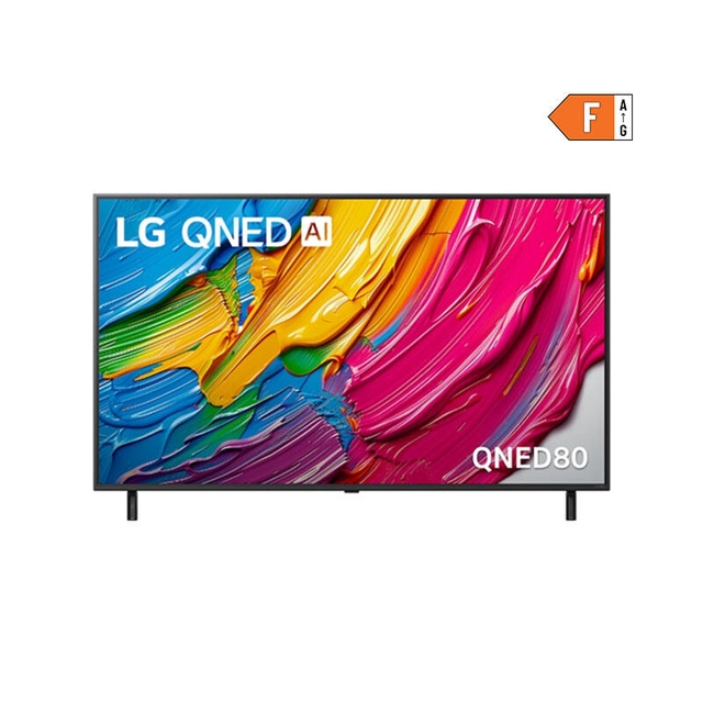 LG TV 55QNED80A6A Black
