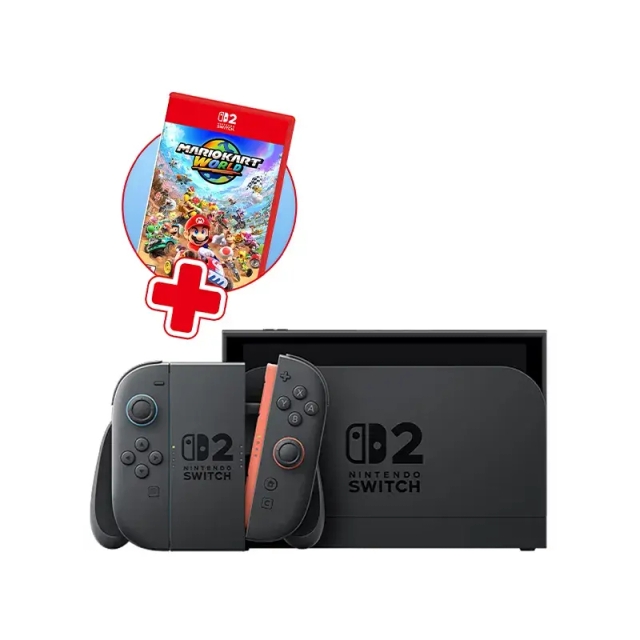 Nintendo Switch 2  Mario Kart World Bundle Black