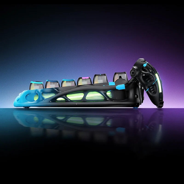 GravaStar Gaming Keyboard Mercury V75 Pro 75% Hall Effect Magnetic Switch Iron Purple