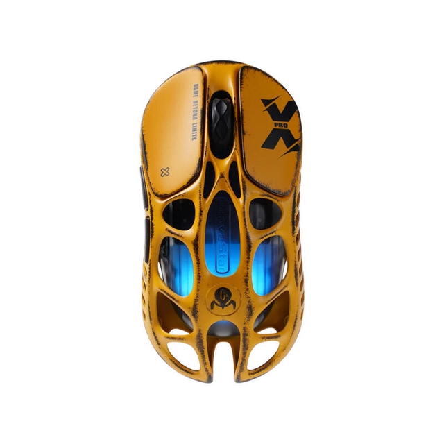 GravaStar Gaming Mouse Special Edition Mercury X Pro Wireless 8K Dongle Neon Graffiti