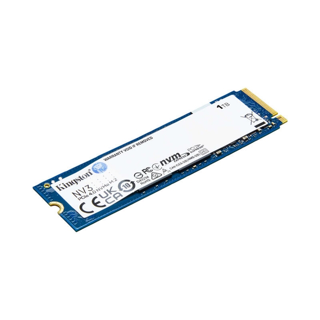 Kingston SSD NVMe 1000G NV3 M.2 SNV3S/1000G Black