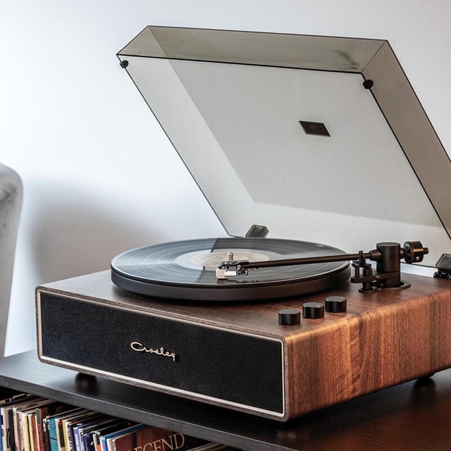 Crosley Stave Record Player Black