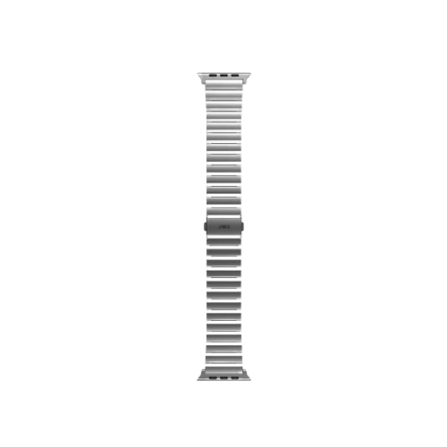 Uniq Strova Apple Watch Steel Link Band 45/44/42Mm Black