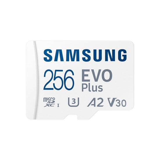 Samsung EVO Plus A2 V30 MicroSDXC UHS-I 256GB MB-MC256SA
