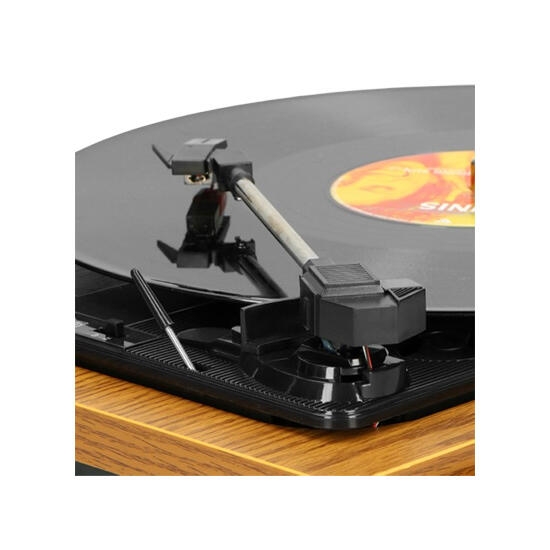 Lenco LS-10 turntable with built-in speakers Black