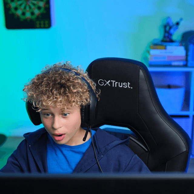 Trust Gaming Chair GXT703 Riye 25128 Black