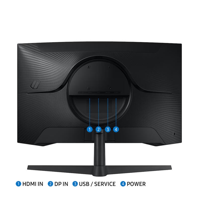 Samsung Odyssey G5 Gaming Monitor 27 LS27CG550EIXCI Black