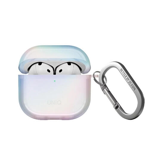 Uniq Iridescia Airpods 4Th Gen Hang Case Eclipse Blue