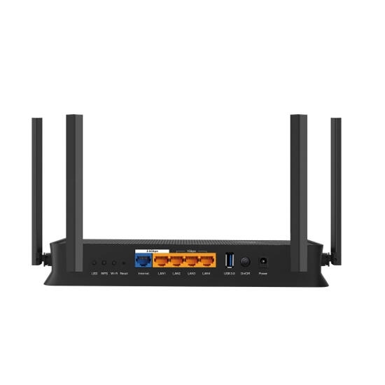 TP-Link Archer BE230 BE3600 Dual-Band Wi-Fi 7 Router Black