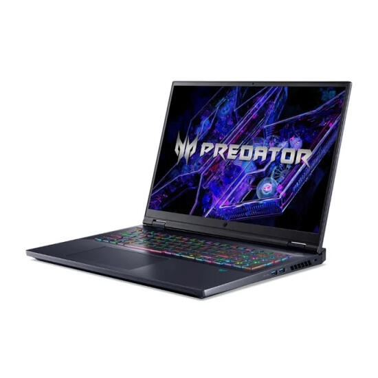 Acer Predator Helios 18 PH18-72 NH.QRTER.004, Intel Core i9-14900HX 24c, Nvidia GeForce RTX 4080 12GB, 32GB RAM SSD 2TB, Free Dos, ლეპტოპი