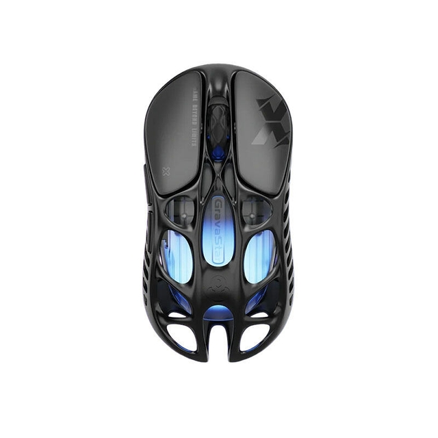 GravaStar Gaming Mouse Mercury X Wireless Interstellar Silver