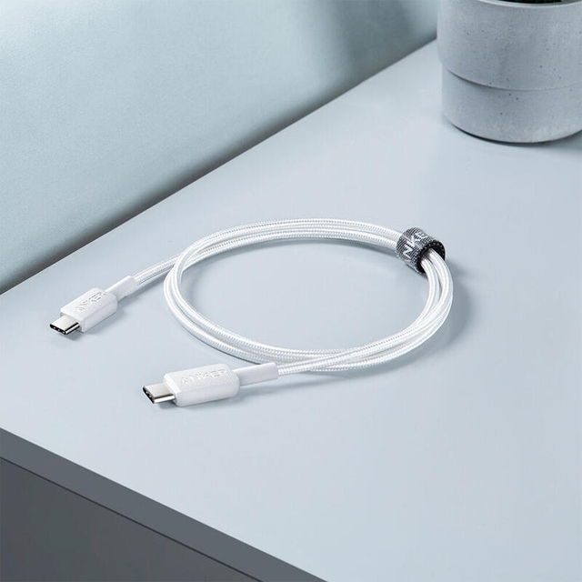 Anker 322 USB-C to USB-C 60W 3m Cable A81F7G21 White