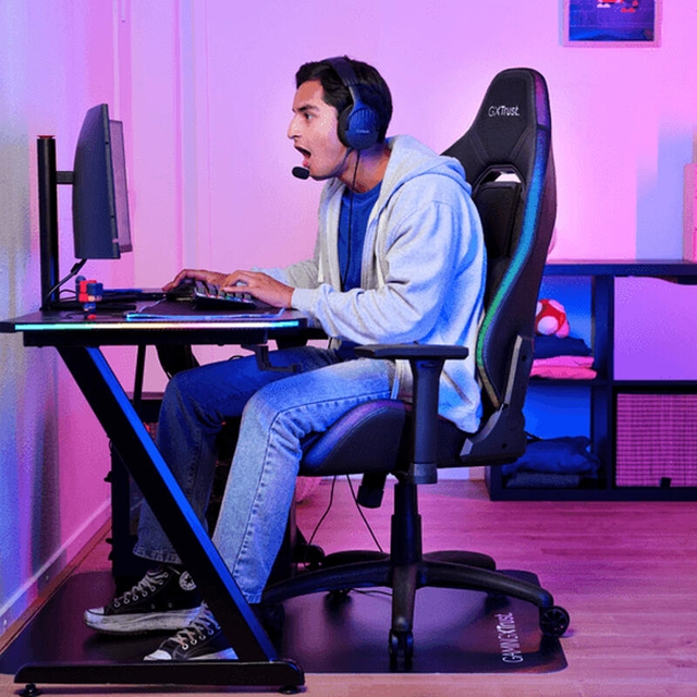 Trust Gaming Chair GXT719 Ruya RGB 25185 Black