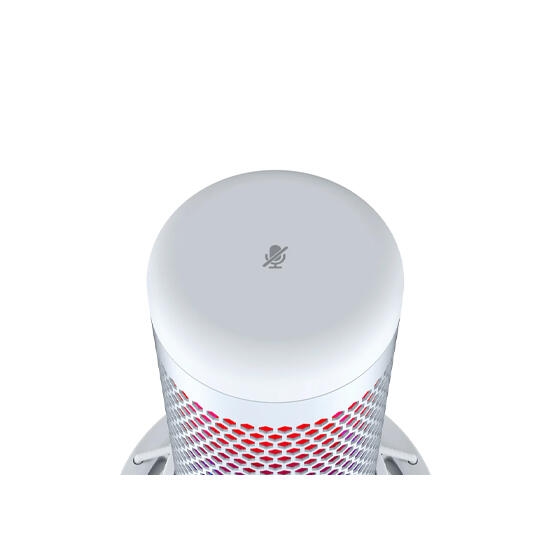 HyperX Microphone QuadCast S White