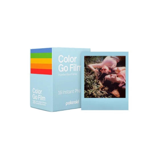 Polaroid Go Film Double Pack Powder Blue Frame