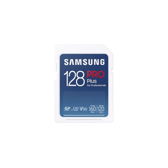 Samsung Pro Plus U3 V30 SDXC UHS-I 128GB сlass 10 MB-SD128K