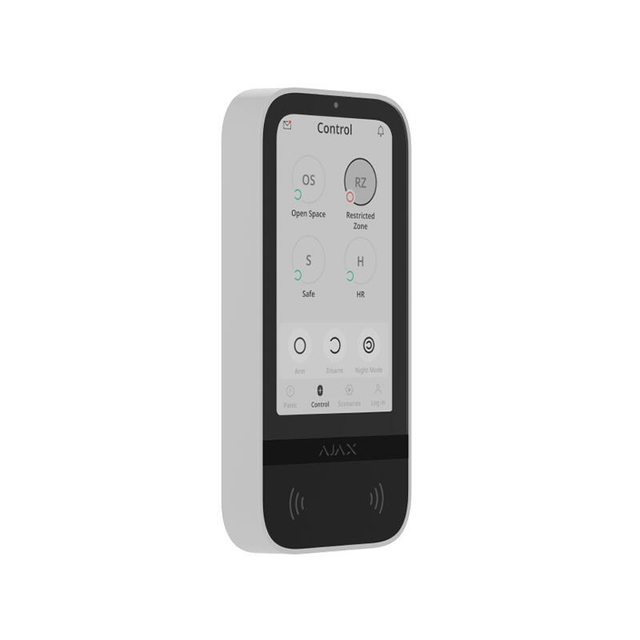 Ajax KeyPad TouchScreen Jeweller White