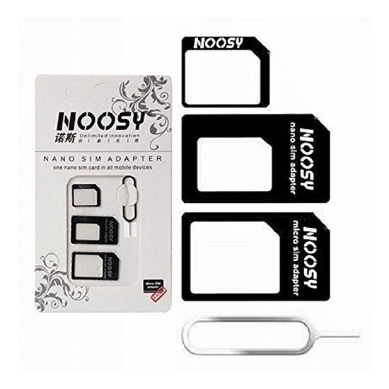 Noosy SIM Adapter 4in 1 White